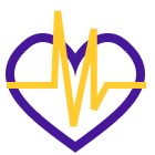 Heart care icon