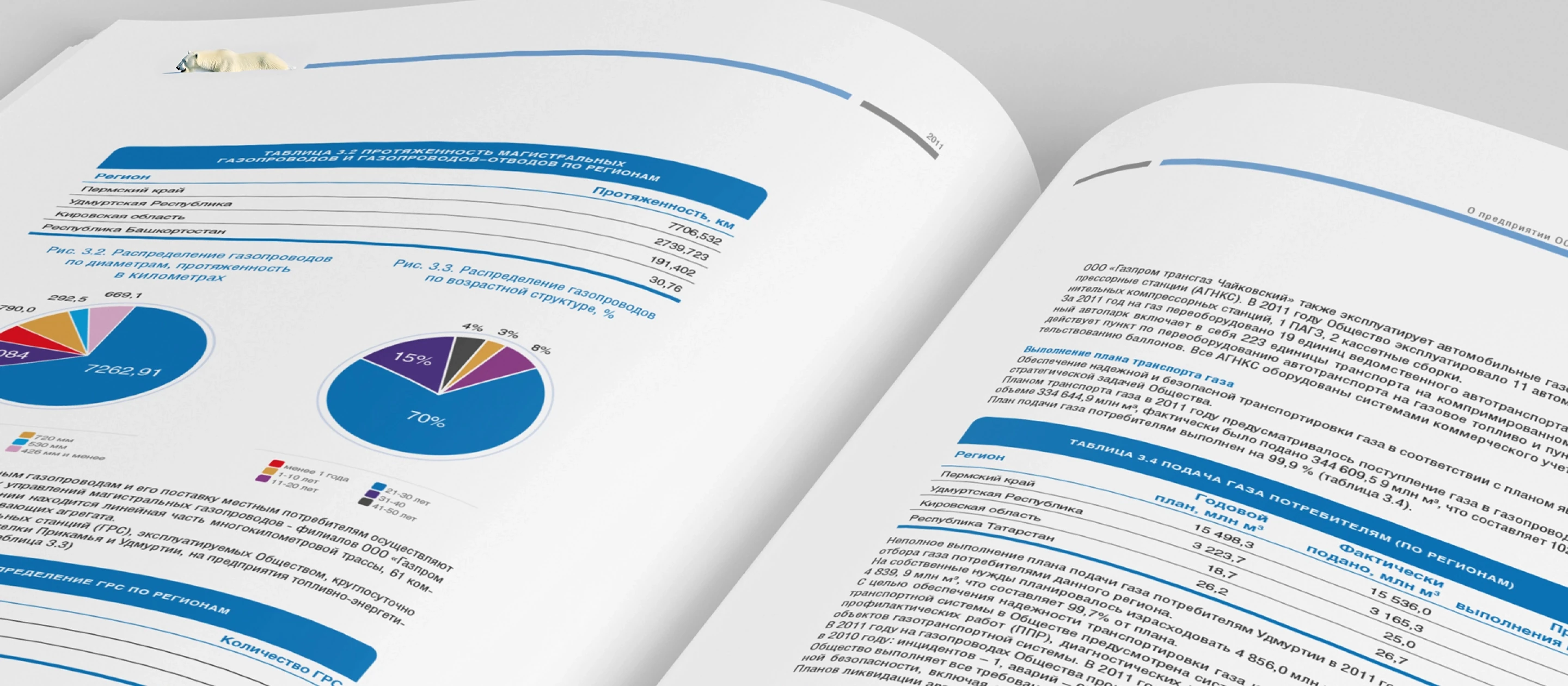 Gazprom: activity report